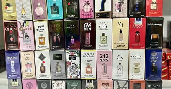 Nước hoa hàng hiệu giá ngang chai nước lọc vẫn bán đầy trên mạng