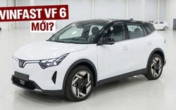 Rộ ảnh SUV VinFast mới đang thử nghiệm: Cỡ như VF 6, cụm đèn đặt cao kiểu VF 8, mâm gần giống VF MPV 7
