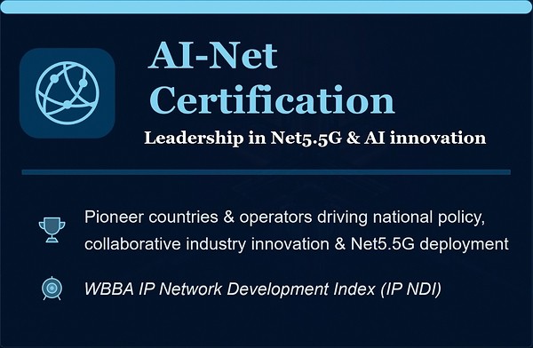 Dẫn dắt Mạng 2030: WBBA chính thức ra mắt AI-Net, chứng nhận truyền thông dữ liệu có uy tín trên phạm vi toàn cầu