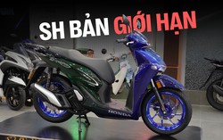 Honda SH bản giới hạn 200 chiếc ra mắt khách Việt: Giá khởi điểm 235 triệu đồng, dàn áo được xử lý bởi thợ Việt Nam, có tem đánh số thứ tự chống giả đặc biệt
