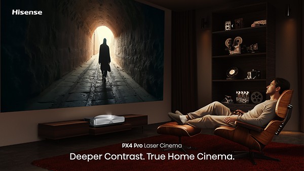Hisense ra mắt PX4 Pro, mang trải nghiệm điện ảnh chuyên nghiệp đến không gian gia đình