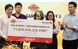 Người 'ẵm' độc đắc 72 tỷ đồng đã trúng số hơn 1.100 lần