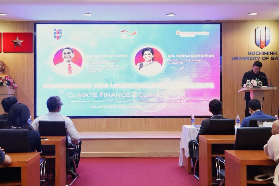 Chuỗi SaigonISB Talks phối hợp cùng Quỹ tiết kiệm các Ngân hàng Đức (DSIK): Hướng đến phát triển bền vững qua lăng kính tài chính khí hậu