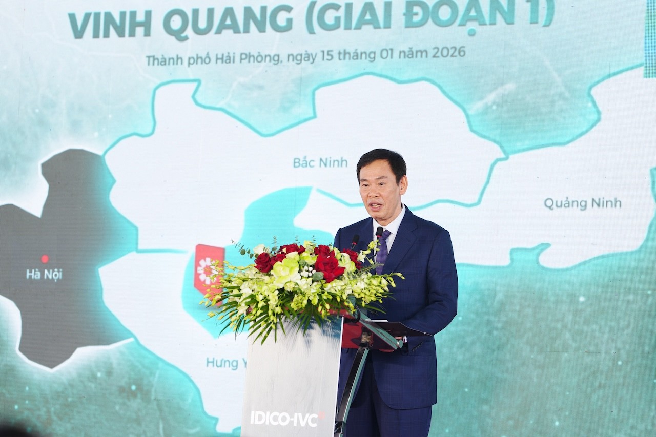 Khởi công IDICO Vinh Quang: Hải Phòng bổ sung không gian công nghiệp bền vững