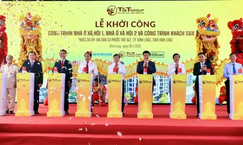 T&T Group khởi công hai công trình nhà ở xã hội tại Vĩnh Long