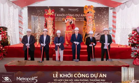 Metropoli5 chính thức khởi công, đón sóng tuyến Metro số 5