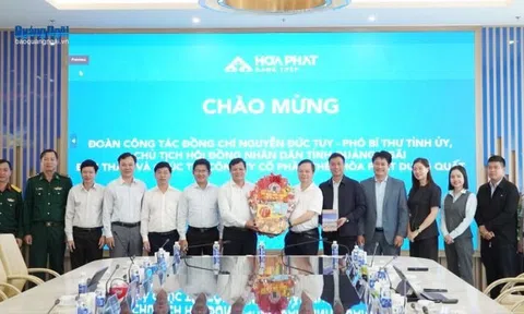 Thép Hòa Phát Dung Quất đã đầu tư trên 7 tỷ USD tại tỉnh Quảng Ngãi, nộp ngân sách lũy kế hơn 40.000 tỷ đồng