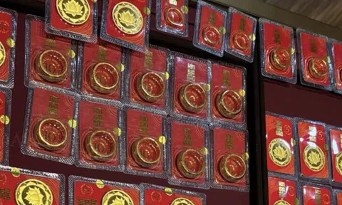 Cuối ngày 5-2, giá vàng miếng SJC rớt tới 3 triệu đồng