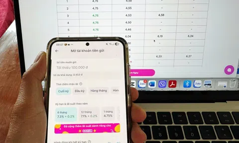 Gửi tiết kiệm online ngân hàng nào lãi suất cao nhất trong dịp Tết?