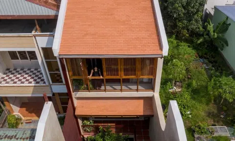 Ngôi nhà thiết kế mở đón gió và ánh sáng tự nhiên từ nhiều phía