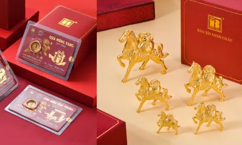 Đầu năm Bính Ngọ, vàng trang sức hình ngựa chiếm lĩnh thị trường