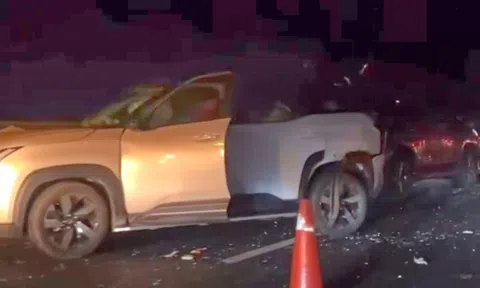 Tai nạn liên hoàn 5 xe trên tuyến cao tốc Phan Thiết – Dầu Giây