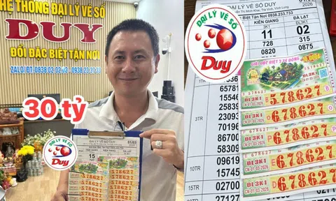 Chiều 3-3, tìm ra 2 khách hàng trúng độc đắc 32 tỉ đồng xổ số miền Nam