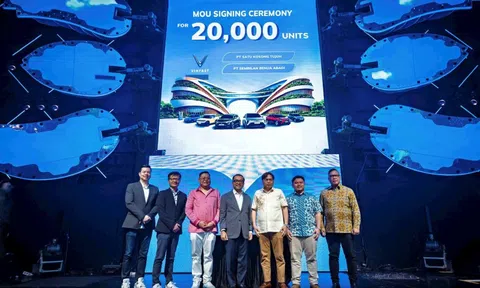 2 khách sộp ở Indonesia mua 20.000 xe VinFast