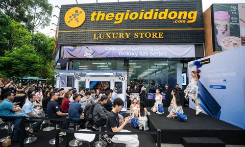 Sau tuần lễ đặt trước, Thế Giới Di Động chính thức mở bán Galaxy S26 series
