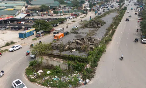 Dự án cầu vượt 'đắp chiếu' nhiều năm trên tuyến đường nghìn tỷ ở Hà Nội