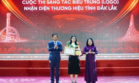 Đại ngàn và biển cả giao hòa trong logo nhận diện mới của tỉnh Đắk Lắk