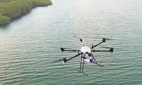 Thông tin mới nhất về UAV giao hàng trên biển "Made in Vietnam", kháng gió cấp 7, 8