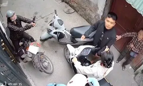 Công an làm việc với nam thanh niên tạt đầu xe, tát liên tiếp người phụ nữ