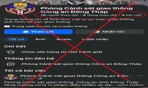 CSGT Công an tỉnh Đồng Tháp có cảnh báo khẩn cấp