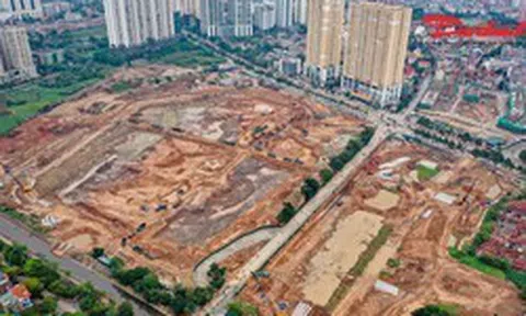 Đẩy nhanh tiến độ hồ điều hòa Mễ Trì – Đồng Bông 2, tăng năng lực chống ngập phía Tây Hà Nội