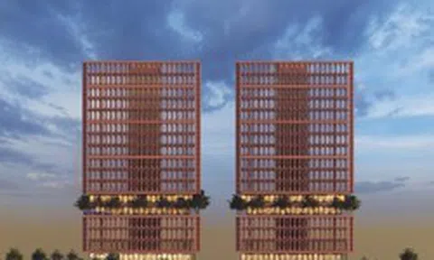 Tòa tháp đôi 17 tầng đặt trụ sở của Tập đoàn Sơn Hải tại 'đất vàng' Hà Nội: Ai đứng sau?