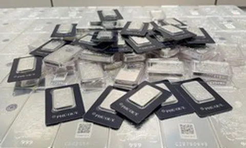 Sáng nay, giá bạc tăng rất mạnh