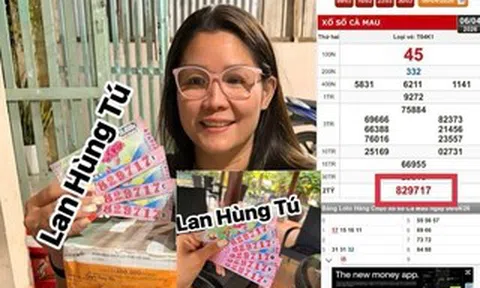 Chiều 8-4, đại lý tìm 4 vé trúng giải độc đắc xổ số miền Nam đang “đi lạc”