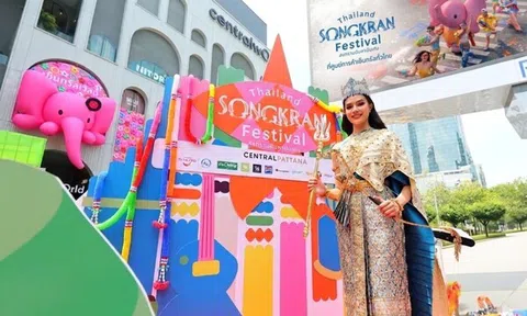 Thái Lan công bố "Lễ hội Songkran lớn nhất thế giới", định vị Central Pattana là điểm đến lễ hội toàn cầu quanh năm