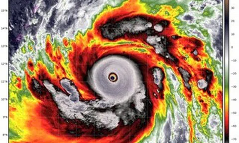 Sinlaku trở thành siêu bão, mạnh nhất thế giới từ đầu năm đến hiện tại
