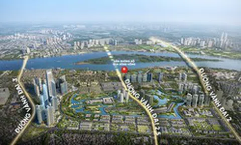 Toàn cảnh khu vực sẽ xây hầm vượt sông Hồng: ngay tại Ciputra, kế cận dự án hàng hiệu của Sunshine Group