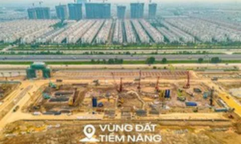 Cận cảnh dự án nằm giữa ba đại đô thị hơn 10 tỷ USD, hưởng lợi từ Vành đai 4 và cầu vượt sông Hồng