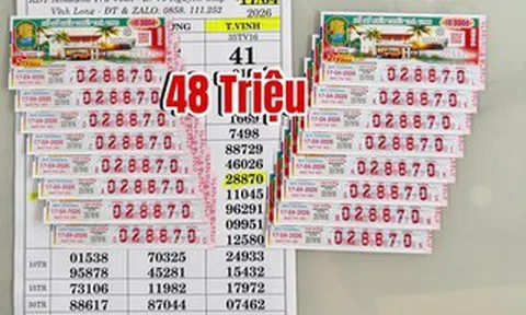 Chiều 17-4, lộ diện nhiều người trúng xổ số miền Nam