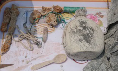 Hài cốt liệt sĩ được phát hiện trong hầm chiến đấu ở Quảng Trị