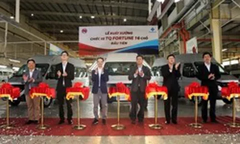 Chính thức ra mắt TQ Fortune, mở rộng lựa chọn minibus 16 chỗ