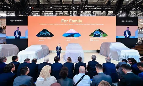 Vì gia đình, hướng tới tương lai tốt đẹp hơn! Tuyên ngôn giá trị mới của CHERY chính thức ra mắt toàn cầu tại AutoChina2026