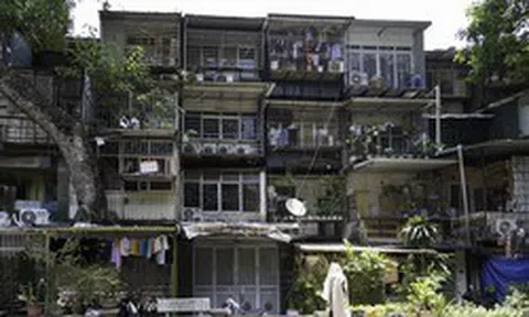 Nhà tập thể cũ Hà Nội giá hàng trăm triệu đồng/m²