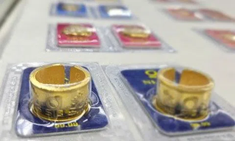 Sáng 1-5, người mua vàng miếng SJC, vàng nhẫn đang lỗ nặng