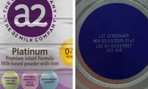 Rà soát, thu hồi 3 lô sữa a2 Platinum Premium cho trẻ nhỏ