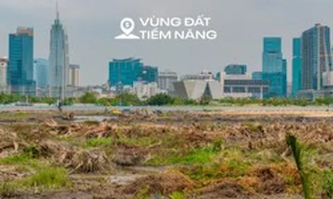 Toàn cảnh khu đất chỉ cách phường Sài Gòn một cây cầu, vừa khởi công xây dựng trung tâm hành chính gần 30.000 tỷ