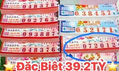 Sáng 8-5, lộ diện nơi trúng 3 giải độc đắc xổ số miền Nam
