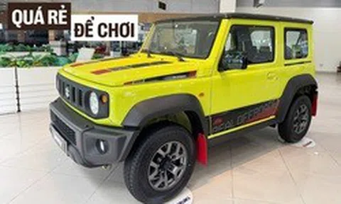 Giá Suzuki Jimny tiếp tục dò đáy tại đại lý: Thực tế thấp kỷ lục còn 609 triệu đồng, chỉ ngang niêm yết Sonet