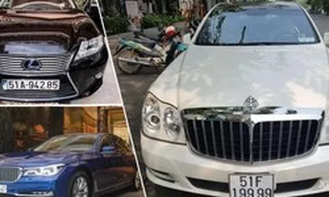 Cận cảnh 3 xe sang của bà Trương Mỹ Lan sẽ được đấu giá