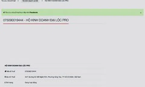 Ai từng đóng tiền, nhập hàng tại Công ty Đại Lộc Pro cần sớm liên hệ Công an