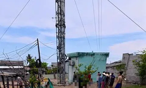 Phát hiện thi thể dưới chân trạm BTS, nghi rơi từ cột ăng ten