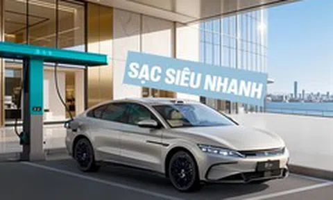 Sedan điện BYD có công nghệ sạc siêu nhanh được đăng ký tại Việt Nam, dễ ra mắt vào cuối năm nay cùng hệ thống trạm sạc