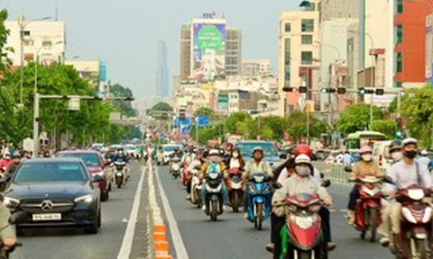 Đường Cộng Hòa chiều 14-5: xe đông, không ùn tắc kéo dài