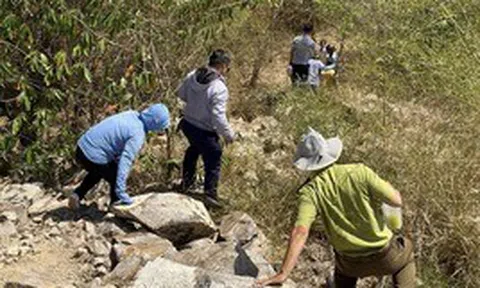 Bắt đầu khảo sát mở thông tuyến đường xuyên núi Lớn ở Vũng Tàu dài hơn 10 km