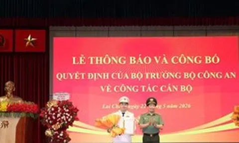 Lai Châu có tân Giám đốc Công an tỉnh