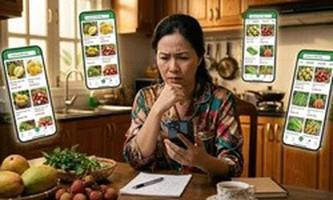 'Ma trận' nông sản mạo danh trên chợ mạng